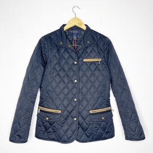 Brooks Brothers Black Quilted Jacket